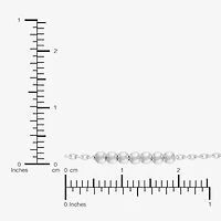 Made in Italy Womens Sterling Silver 18 Inch Cable Chain Necklace