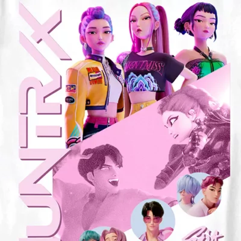 Little & Big Kid Girls Crew Neck Short Sleeve Regular Fit Graphic T-Shirt