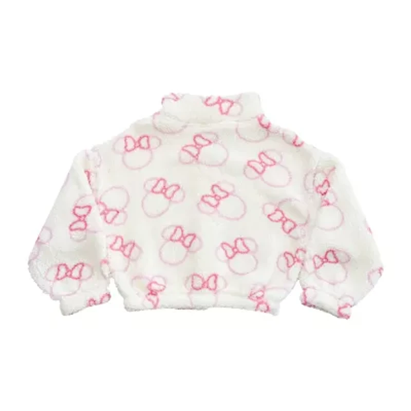 Disney Collection Little & Big Kid Girls Minnie Mouse Midweight Jacket