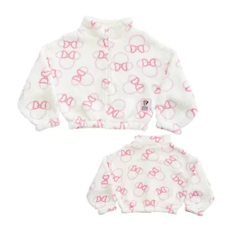 Disney Collection Little & Big Kid Girls Minnie Mouse Midweight Jacket