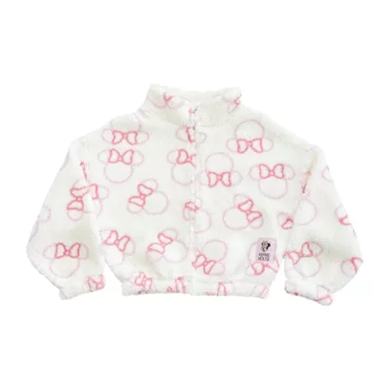 Disney Collection Little & Big Kid Girls Minnie Mouse Midweight Jacket