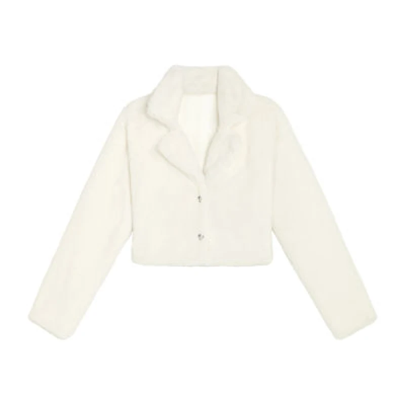 Knit Works Big Kid Girls Lightweight Coat