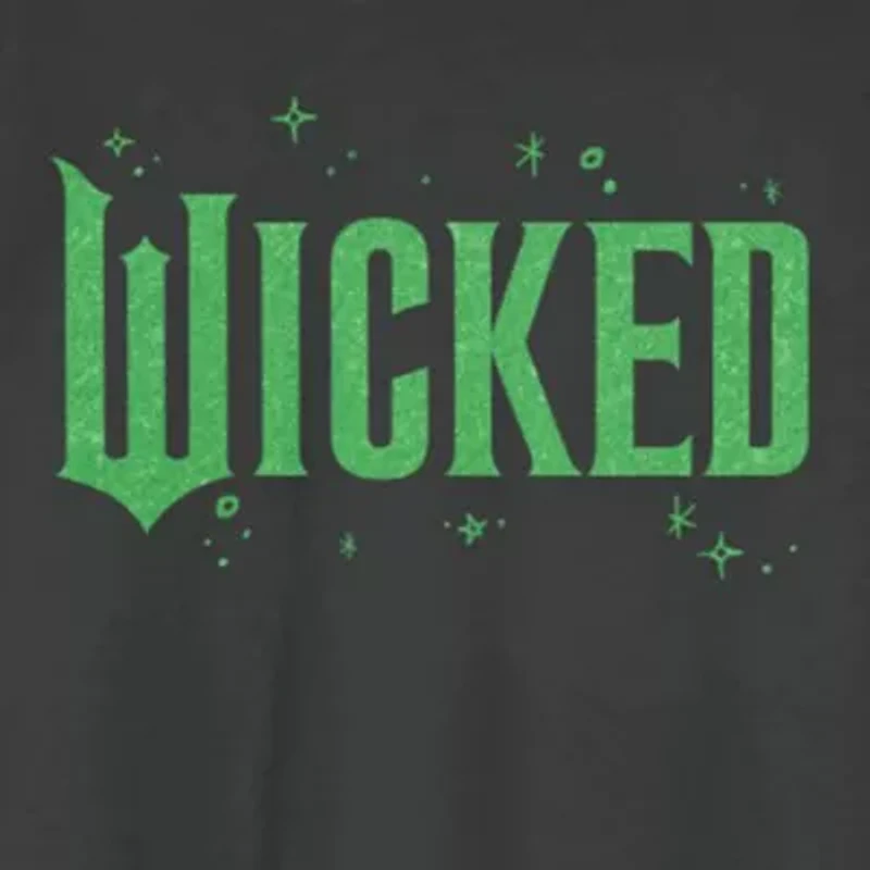 Mens Crew Neck Short Sleeve Regular Fit Wicked Graphic T-Shirt