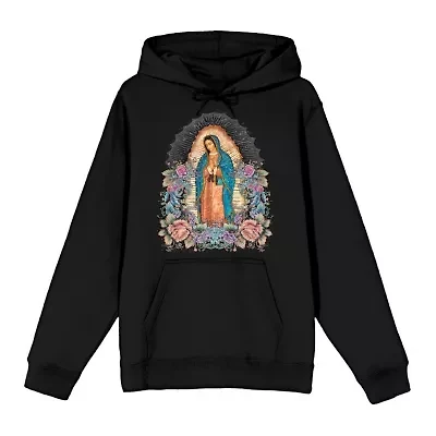 Mens Long Sleeve Fleece Hoodie