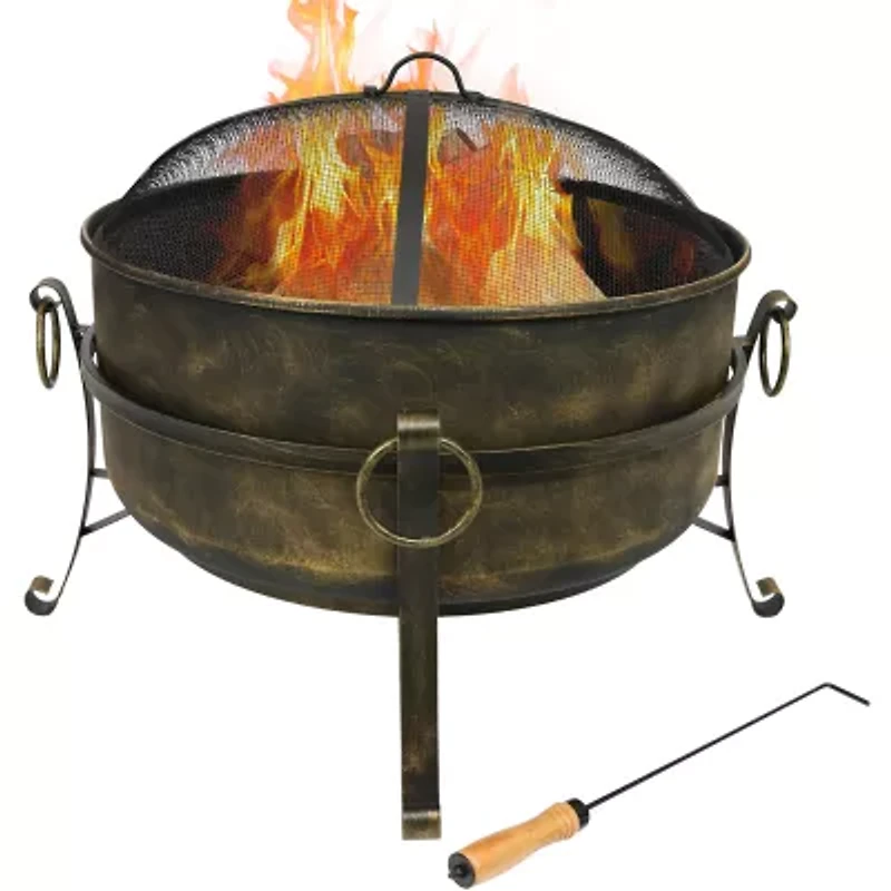Sunnydaze Collection Weather Resistant Fire Pit