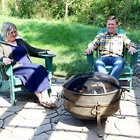 Sunnydaze Collection Weather Resistant Fire Pit