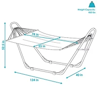 Sunnydaze Patio Collection Hammock