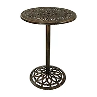 Round Bar Height Iron Table