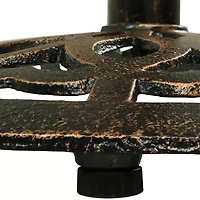 Round Bar Height Iron Table