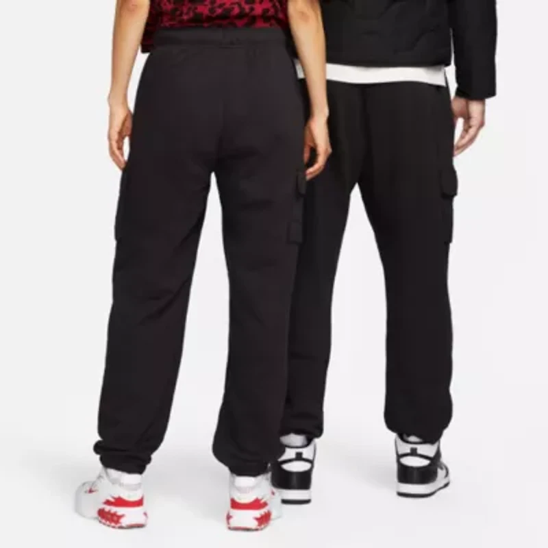 Nike Sportswear Club Fleece Womens Mid Rise Oversized Cargo Sweatpants