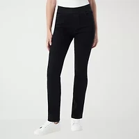Gloria Vanderbilt Womens High Rise Straight Leg Jean