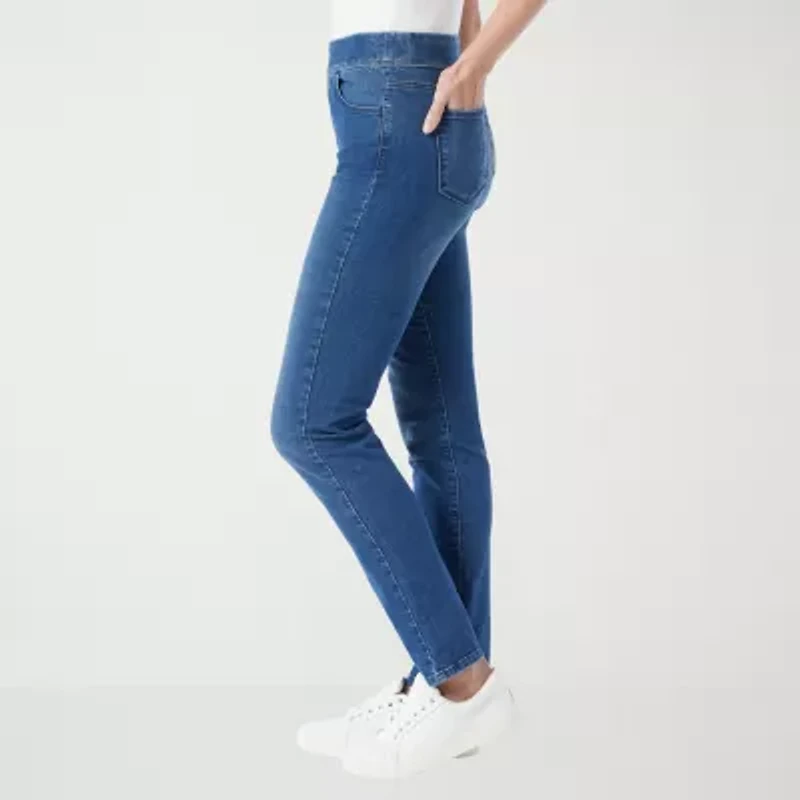 Gloria Vanderbilt Amanda Womens High Rise Slim Fit Jean