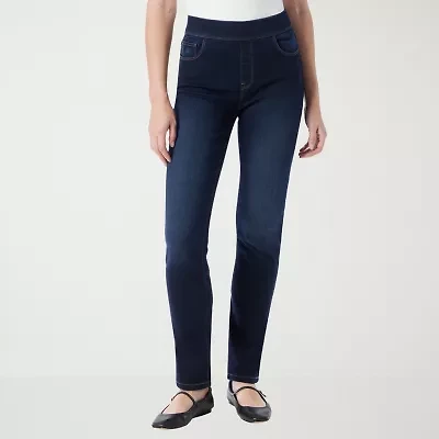 Gloria Vanderbilt Amanda Womens High Rise Slim Fit Jean