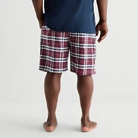 St. John's Bay Mens Flannel Big Pajama Shorts