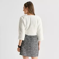 by&by Womens Juniors Midweight Coat