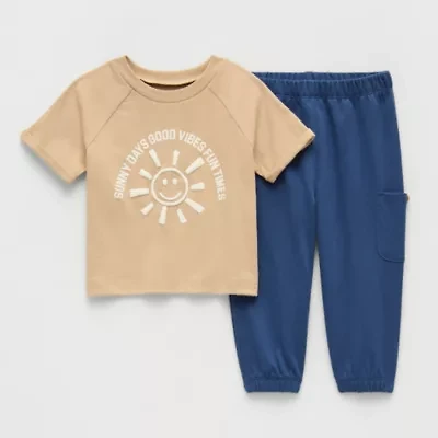Okie Dokie Baby Boys 2-pc. Pant Set
