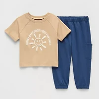 Okie Dokie Baby Boys 2-pc. Pant Set