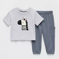 Okie Dokie Baby Boys 2-pc. Pant Set