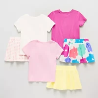 Okie Dokie Toddler & Little Girls -pc. Skort Set