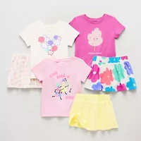 Okie Dokie Toddler & Little Girls -pc. Skort Set