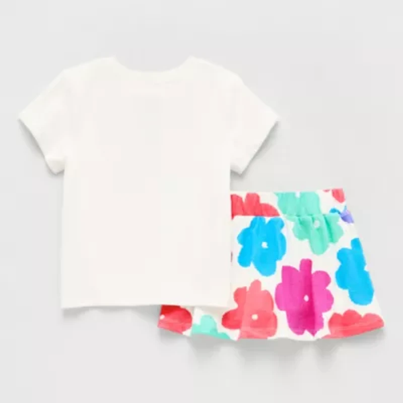Okie Dokie Toddler & Little Girls 2-pc. Skort Set