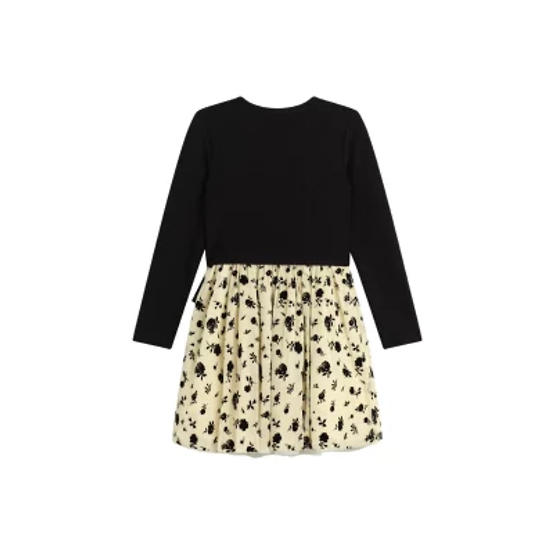 Knit Works Big Kid Girls Floral 2-pc. Dress Set