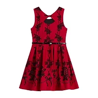 Knit Works Big Kid Girls Floral 2-pc. Dress Set