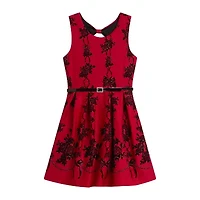 Knit Works Big Kid Girls Floral 2-pc. Dress Set