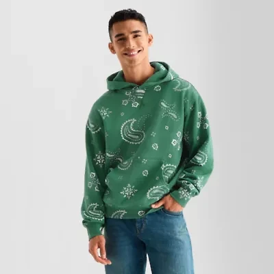 Arizona Mens Long Sleeve Fleece Hoodie