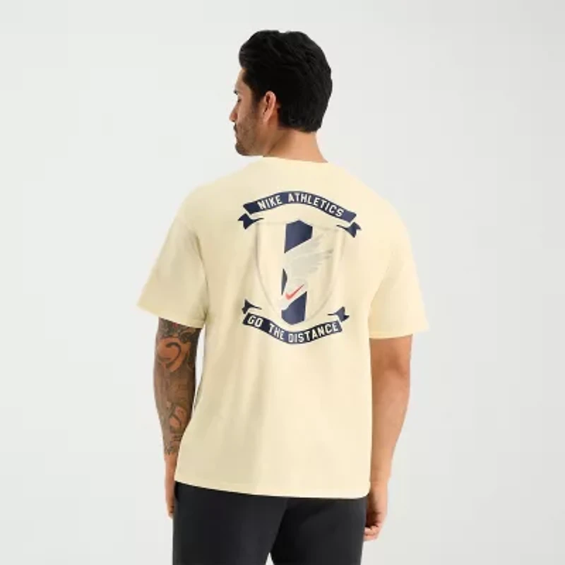 Nike Mens Crew Neck Short Sleeve Regular Fit Big and Tall Graphic T-Shirt