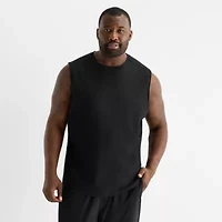 Shaquille O'Neal XLG Elevated Mens Crew Neck Sleeveless Athletic Muscle T-Shirt