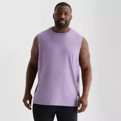 Shaquille O'Neal XLG Elevated Mens Crew Neck Sleeveless Athletic Muscle T-Shirt