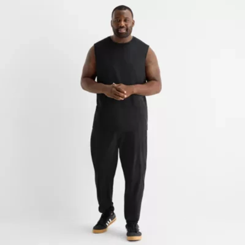 Shaquille O'Neal XLG Elevated Mens Crew Neck Sleeveless Athletic Muscle T-Shirt