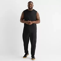 Shaquille O'Neal XLG Elevated Mens Crew Neck Sleeveless Athletic Muscle T-Shirt