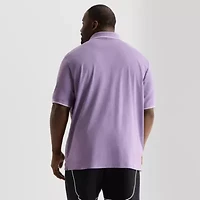 Shaquille O'Neal XLG Elevated Athletic Mens Regular Fit Short Sleeve Polo Shirt