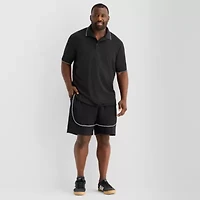 Shaquille O'Neal XLG Elevated Athletic Mens Regular Fit Short Sleeve Polo Shirt