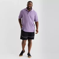 Shaquille O'Neal XLG Elevated Athletic Mens Regular Fit Short Sleeve Polo Shirt