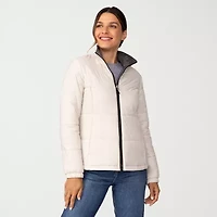 Free Country Womens Hooded Water Resistant Wind Heavyweight System Jacket