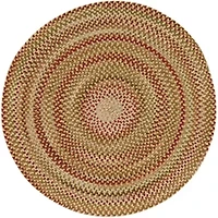 Capel Inc. Manchester Concentric Braided Round Rugs
