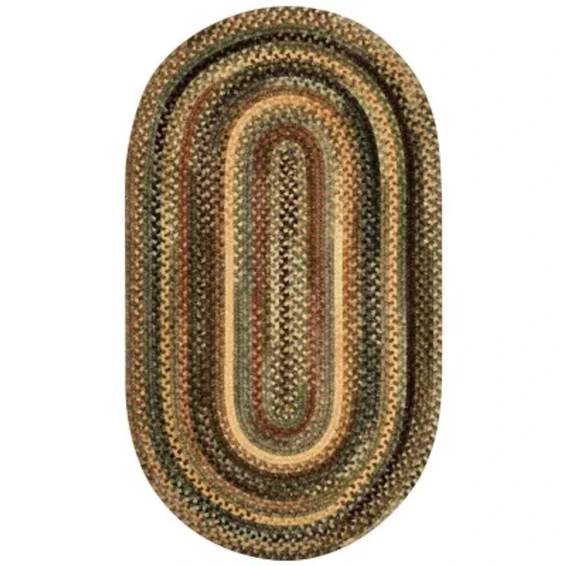 Capel Inc. Eaton Concentric Braided Oval Rugs
