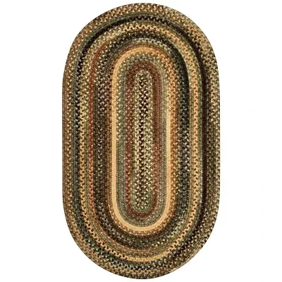 Capel Inc. Eaton Concentric Braided Oval Rugs