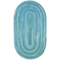 Capel Inc. Waterway Concentric Braided Oval Rugs
