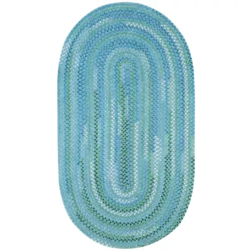 Capel Inc. Waterway Concentric Braided Oval Rugs