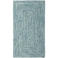 Capel Inc. Sea Pottery Concentric Braided Rectangular Rugs