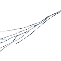 Kurt Adler 6-Foot LED Twinkle Silver Branch Garland