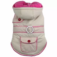 The Pet Life Double-Toned Jewel Pet Jacket
