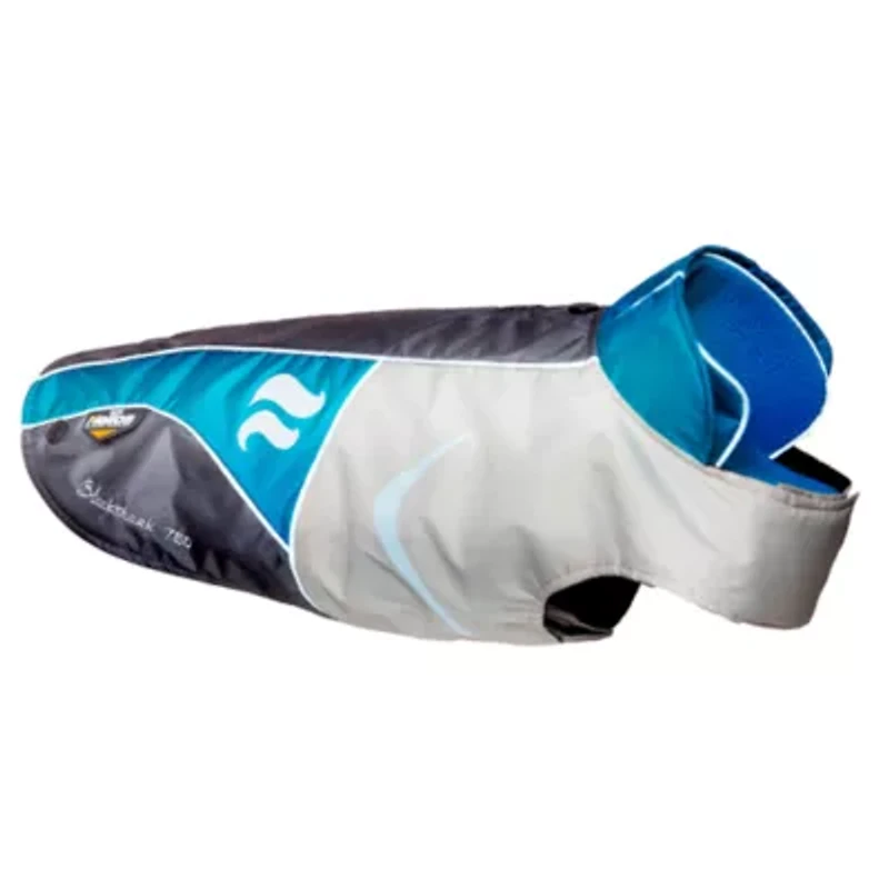 The Pet Life Helios Lotus-Rusher Waterproof 2-in-1Convertible Dog Jacket w/ Blackshark technology
