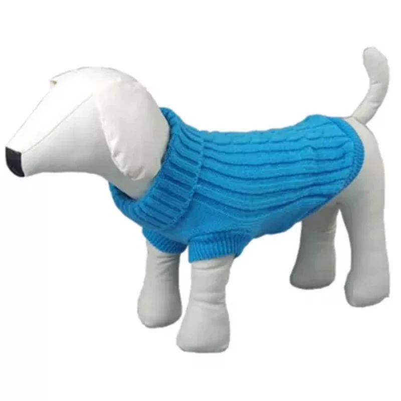 The Pet Life Heavy Cotton Rib-Collared Sweater