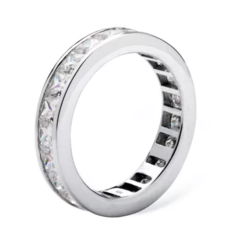 DiamonArt® 4MM 5 1/4 CT. T.W. White Cubic Zirconia 10K Gold Band