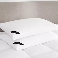 Queen Street Elite 300 Thread Count Cotton Sateen Allergen Barrier Down Alternative Firm Density Pillow